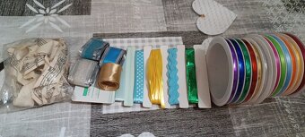 Viac ako 60ks stuh + zdarma nove dekoracne predmety - 6