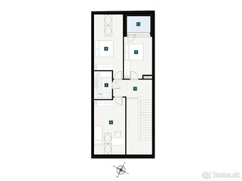 4 izbový priestranný MEZONET, TEHLA, novostavba - 6