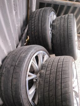 4ks alu disky orig. AUDI 5x112 R19 PNEU 255/35 r19 - 6