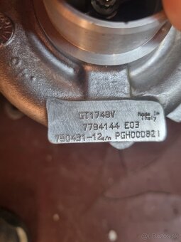 Predam Turbo GARRETT GT1749V na BMW - 6