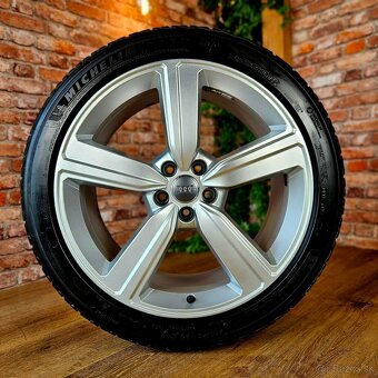 Alu R20 5x112 orig. AUDI A6 e-tron/A8+zimné pneu 265/40 R20 - 6