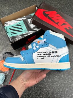 Jordan 1 Retro High Off-White University Blue Tenisky - 6