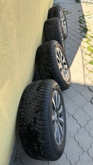 Predam na mercedes E originálnu zimnú sadu kolies 245/55R17 - 6
