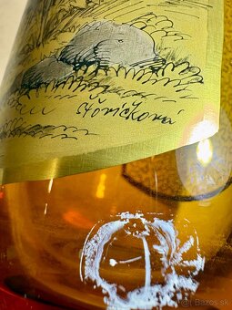 Krasna ambrova vaza, signovana - 6