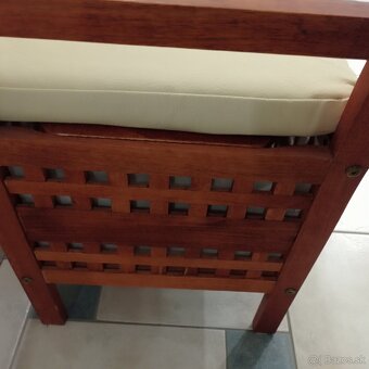 drevená lavica, lavička na sedenie s úložným priestorom - 6