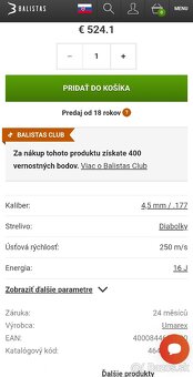 Co2 vzduchovka Umarex 850m2 - 6