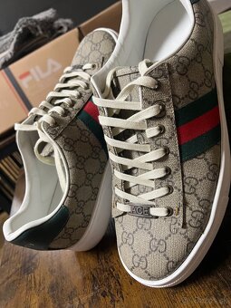 GUCCI Ace GG pánske tenisky NOVÉ veľkosť 42-42.5 - 6