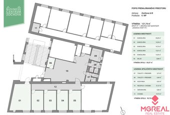 Reprezentatívne kancelárske priestory 122m2, Zochova ul., St - 6