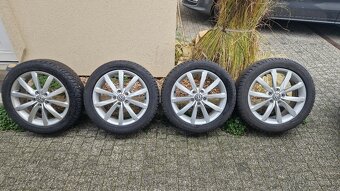 Zimná ALU VW sada 205/50 R17 , 5x112, VW Golf Vll - 6
