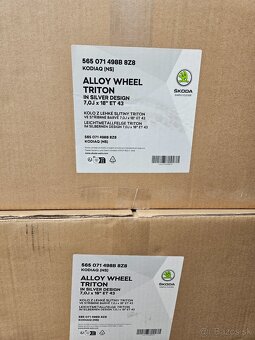 Nová alu kola Triton 18" Škoda Kodiaq 235/55 R18 - 6