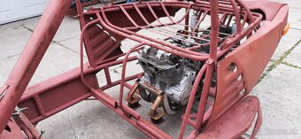 Predám rám z Velorexu, motor Yamaha XS 400 - 6