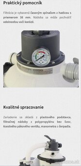 Piesková filtrácia Intex 26642 Krystal Clear 2m3/hod NOVÁ - 6