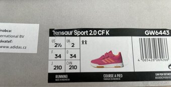 Ružové tenisky Adidas, veľ.34 - 6