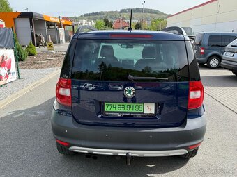 ► ŠKODA YETI 2,0 TDI 4x4 - 125 kW, PARK. SENZORY, NAVI ◄ - 6