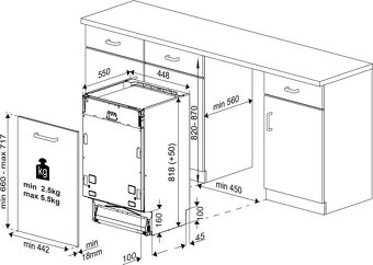 Umyvačka 45cm, 10 suprav, Beko DIS35023 - 6