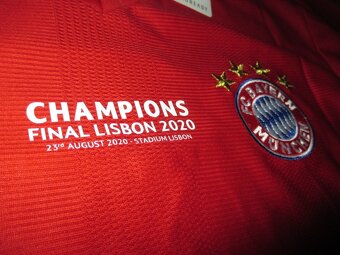 Futbalový dres Bayern Mníchov víťaz LM 2020 - 6