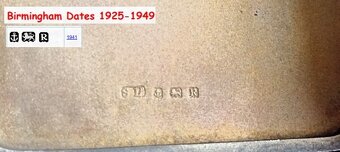 Investičné striebro – tabatierka- Británia-rok 1941- 142,5g - 6