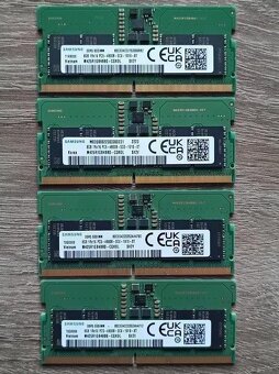 MICRON 16GB DDR5 a Samsung 8GB DDR5 SoDimm - Nové - 6