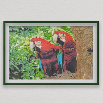 Rozpredám diamantové maľovanie - 40x30 a 60x40 cm - 6