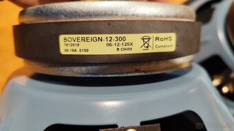 12" basáky FANE, 300W, 8 Ohm, nové, Limited Edition - 6