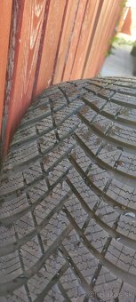 Plechové disky 5x112 R16 plus zimné pneumatiky - 6