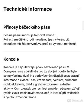 Bežiaci pás Domyos T900C - 6
