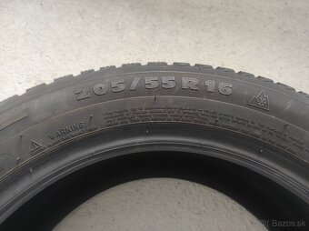 Predám zimnú pneu Michelin Alpin 205/55 R16 91T - 6