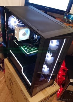 Herný PC s RTX 3060 Ti 8GB OC+Ryzen 5+32GB RAM+NVMe+SSD - 6