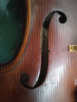 Staré 4/4 housle J.Lidl - 6