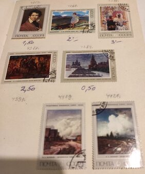 Umenie na známkach - 6