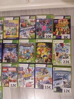 Predám Xbox 360, prislusenstvo a vela hier - - 6