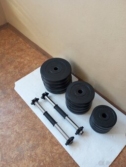 Plastové/cementové jednorúčky INSPORTLINE 2 x 19 kg - 6