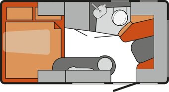 Tabbert T@B Metropolis 400 TD Mover, Solar, Nosič, TV - 6