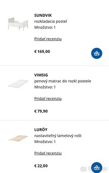 Ikea Sundvik detska posteľ - 6