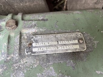 Mercedes OM 314 V + prevodovka - 6
