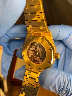 Elegantné hodinky Audemars Piguet, komplet box - 6