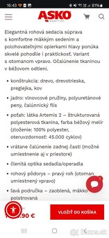 Rohová sedacia súprava - 6