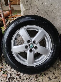 Škoda 5x100 R15 original sada - 6