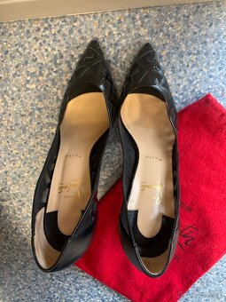 Christian Louboutin - sieťované lodičky - 6