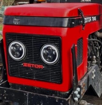 LED Svetlá 143mm - Zetor - 6