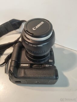 Canon EOS 350D s battery gripom, objektívom a filtrom - 6