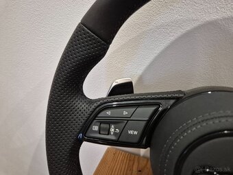 AUDI SLINE VOLANT MULTIFUNKCNY S PÁDLAMI A3 A4 A5 A6 Q5 Q7 - 6