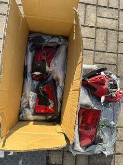 Zadné Led svetlá Audi A4 B8 - 6