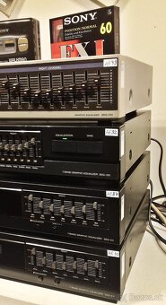 4x Equalizer SONY 2x9 pasmovy, 2x7 pasmovy, vyr. JAPAN = Eq3 - 6