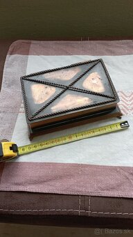 Medená stará šperkovnica.. - 6