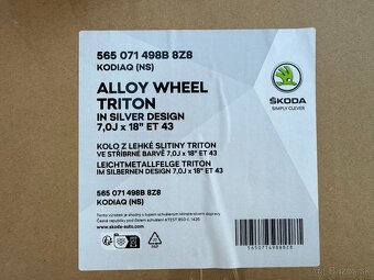 SKODA KODIAQ VW TIGUAN SEAT TARRACO 5X112 R18 7J ET43 - 6