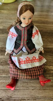 Zberatelska porcelanova babika Folk - 6