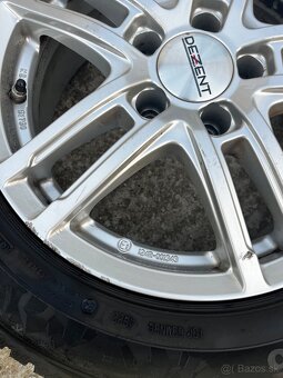 Hliníkové kolesa Dezent 5x112r16, 205/60R16 Mercedes C - 6