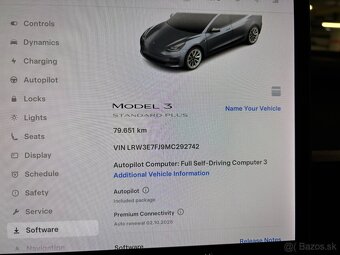 Tesla Model 3 SR + Refresh LFP, 80tisíc km, r.v. 08/21 - 6