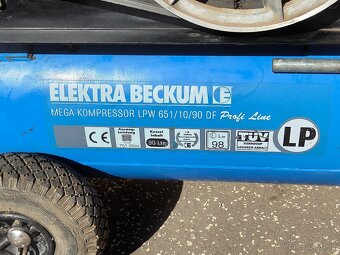 Vzduchový kompresor Elektra Beckum 90l 3kW - 6